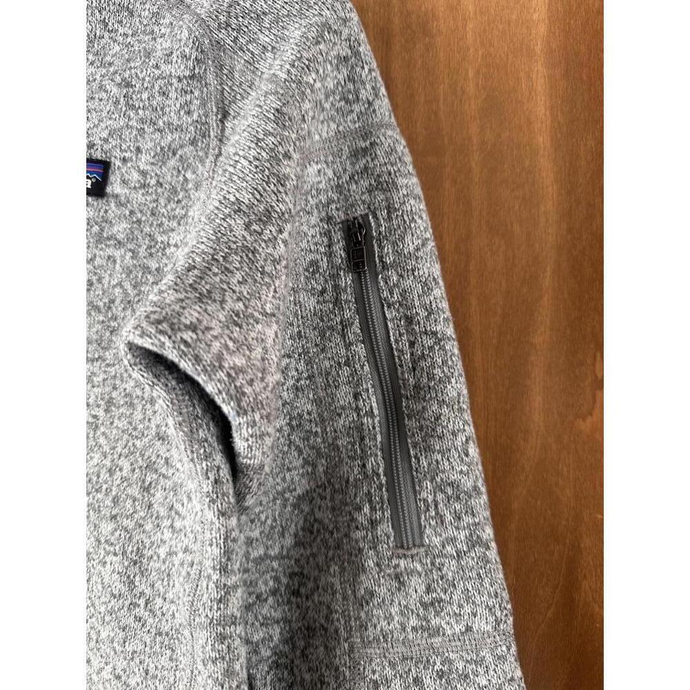 Patagonia Better Sweater 1/4-Zip Fleece Sweatshirt Gray Women’s size Small - Picture 4 of 12